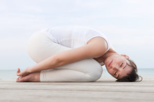 Balasana o Postura del Niño